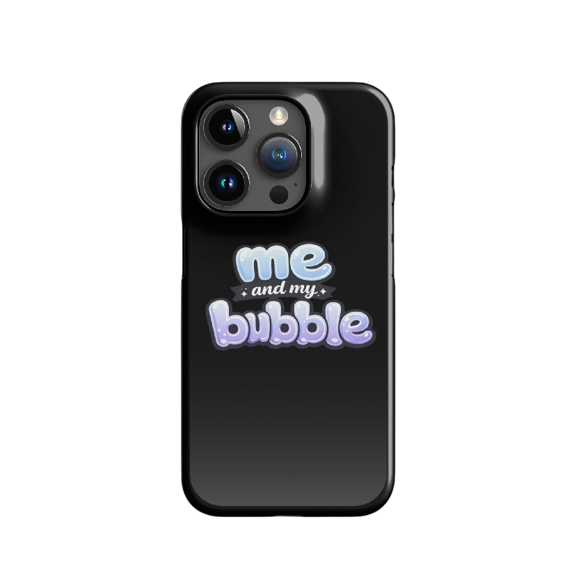 Me and my bubble telefoonhoes iPhone®