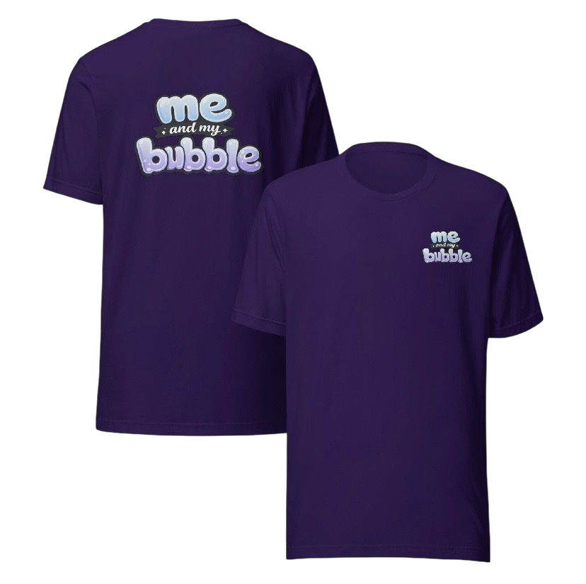 Me and my bubble T-shirt