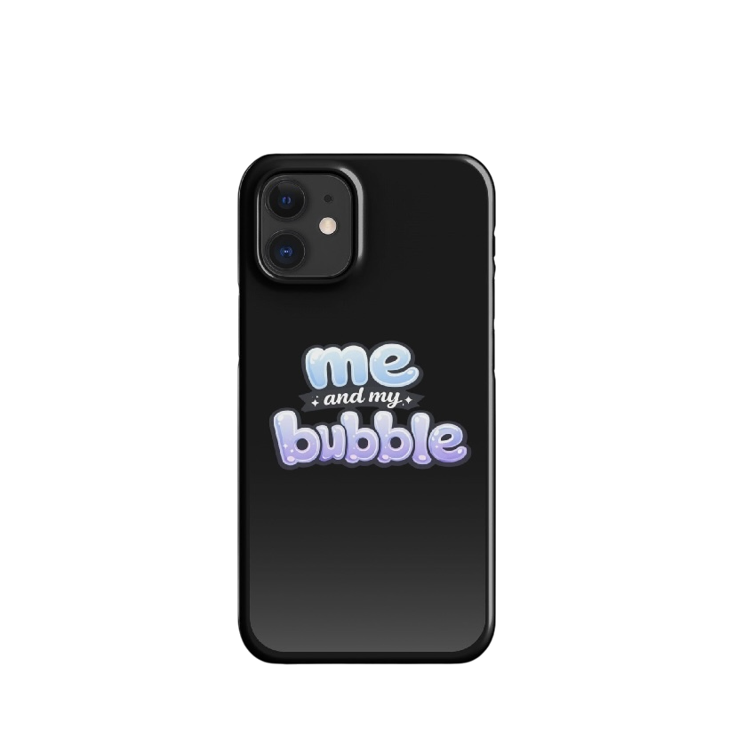 Me and my bubble telefoonhoes iPhone®