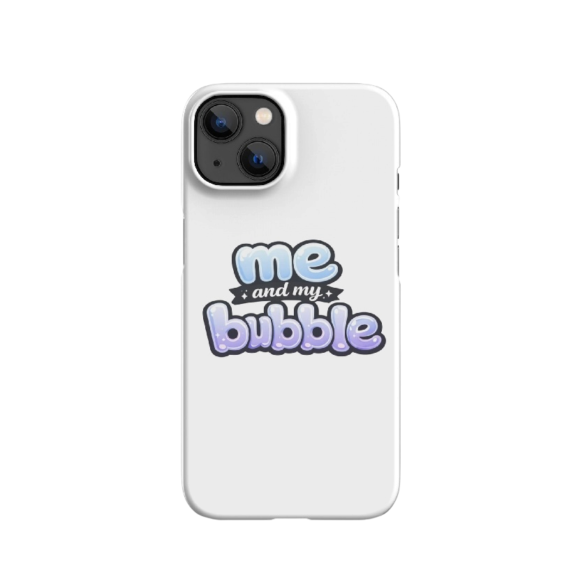 Me and my bubble telefoonhoes iPhone®