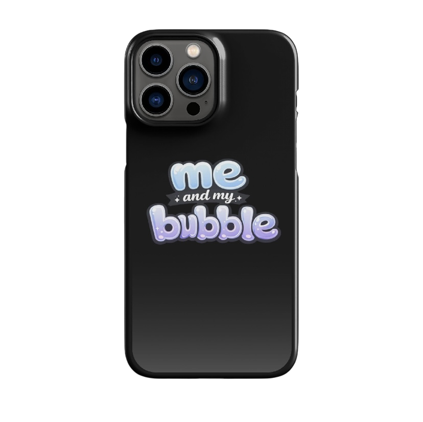 Me and my bubble telefoonhoes iPhone®