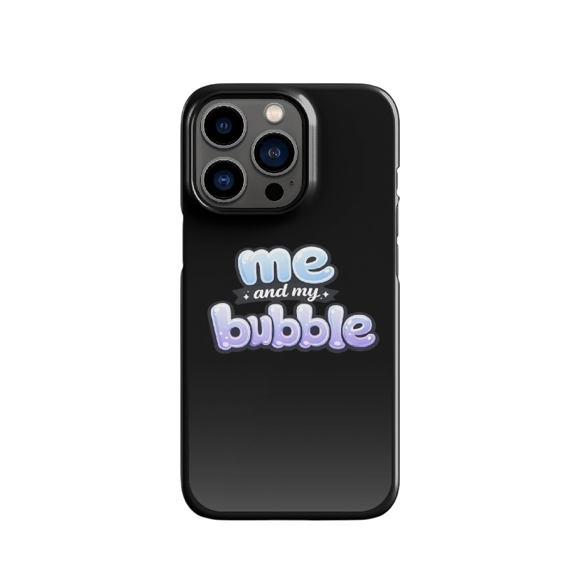 Me and my bubble telefoonhoes iPhone®