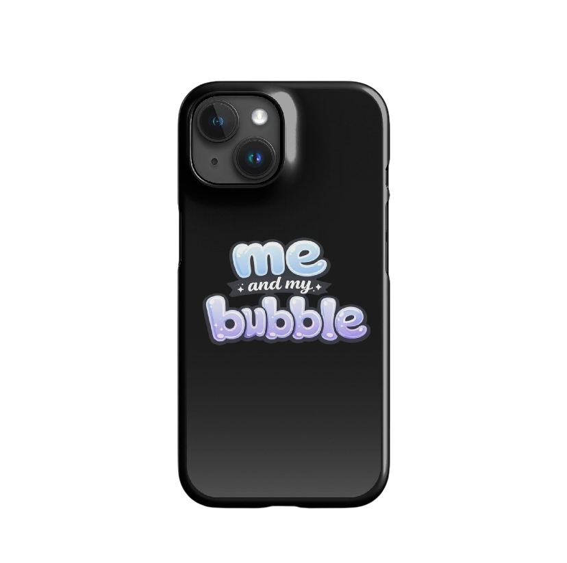 Me and my bubble telefoonhoes iPhone®