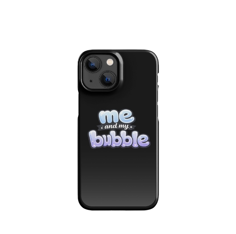 Me and my bubble telefoonhoes iPhone®