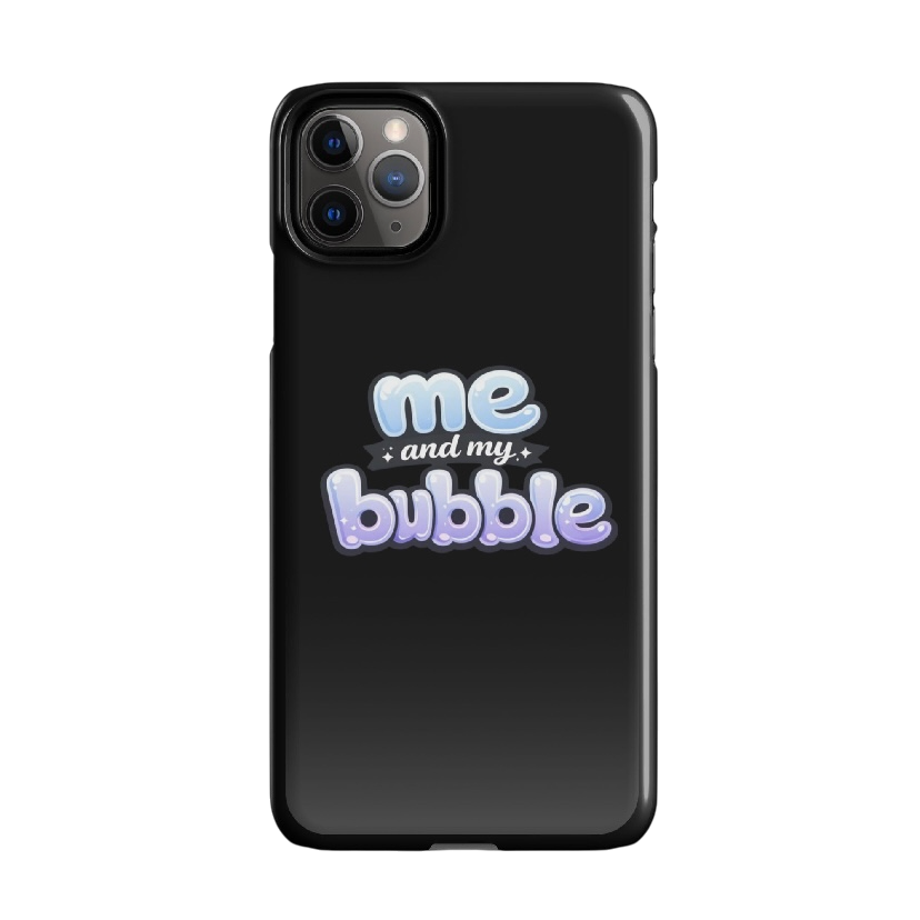 Me and my bubble telefoonhoes iPhone®