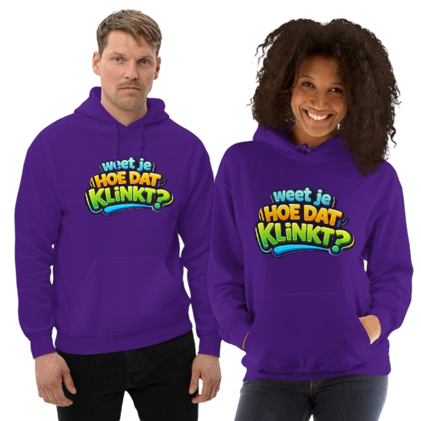 Weet je hoe dat klinkt hoodie