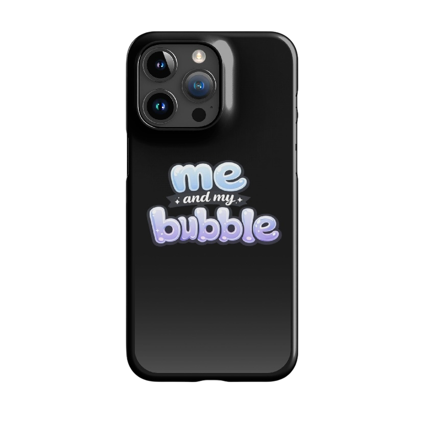 Me and my bubble telefoonhoes iPhone®