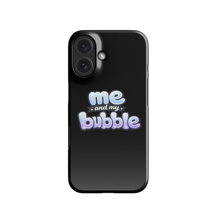 Me and my bubble telefoonhoes iPhone®