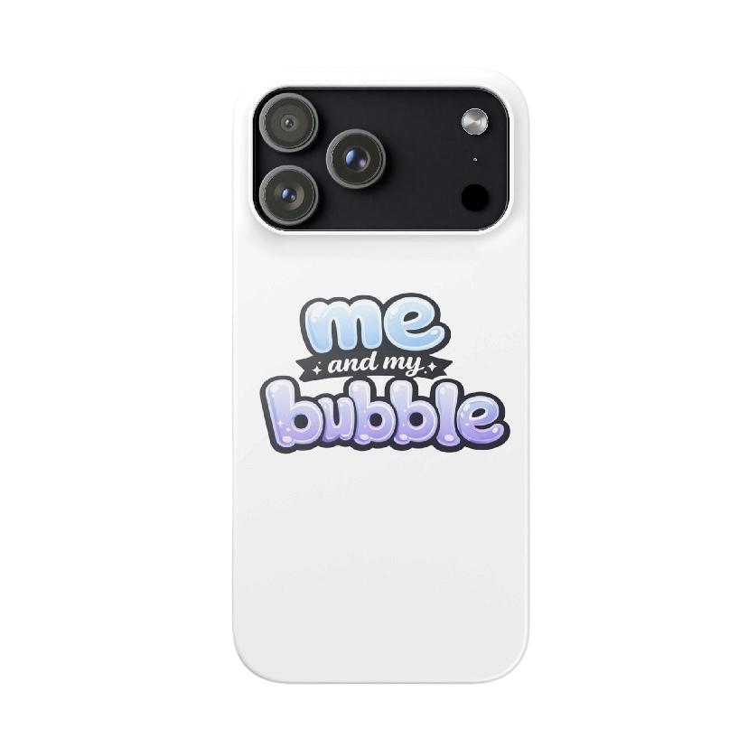 Me and my bubble telefoonhoes iPhone®