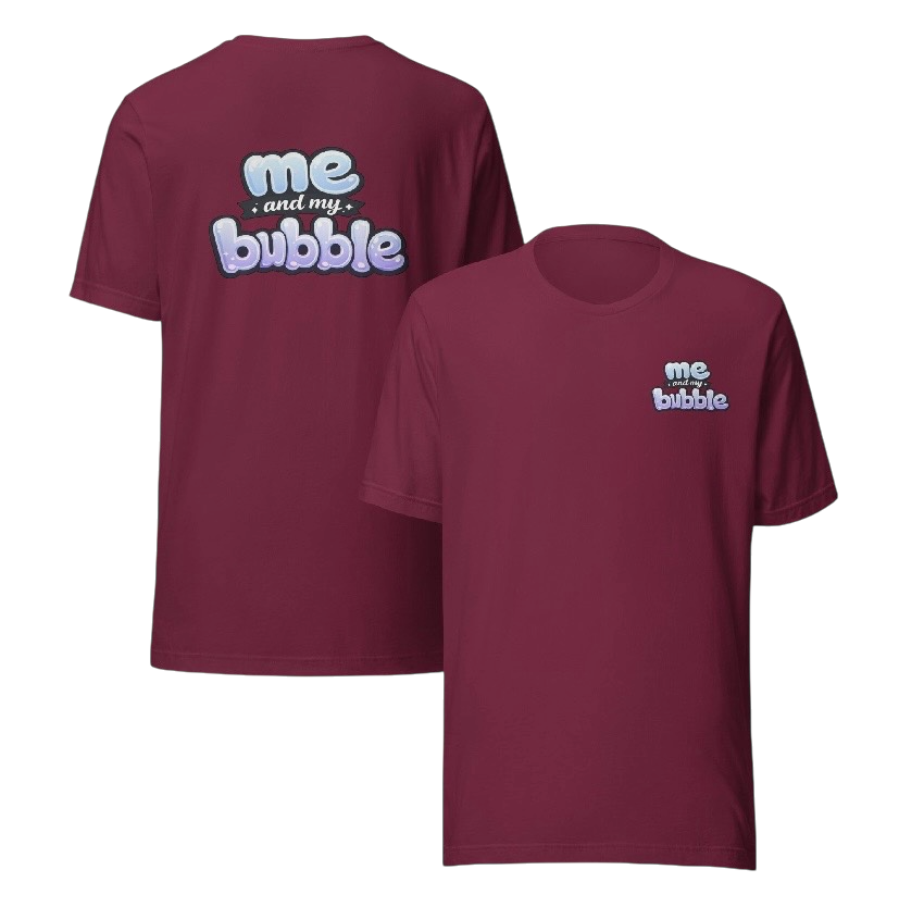Me and my bubble T-shirt