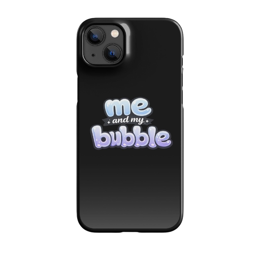Me and my bubble telefoonhoes iPhone®