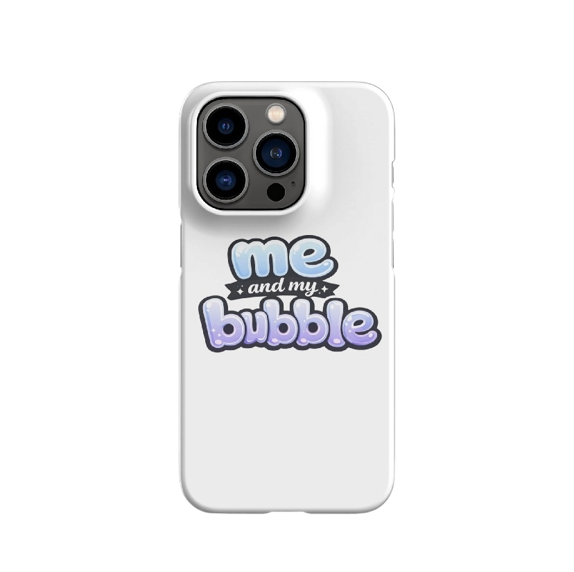 Me and my bubble telefoonhoes iPhone®