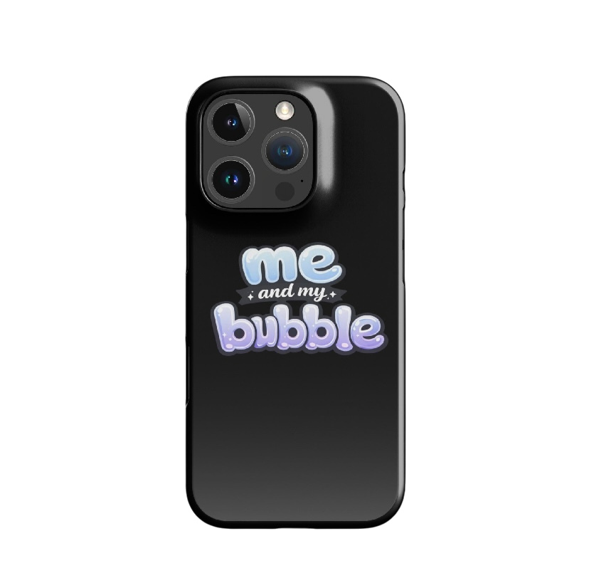 Me and my bubble telefoonhoes iPhone®