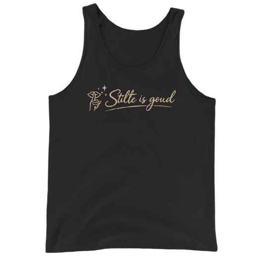 Stilte is goud tanktop