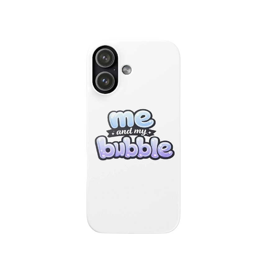 Me and my bubble telefoonhoes iPhone®