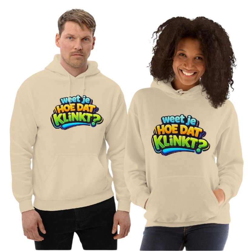 Weet je hoe dat klinkt hoodie