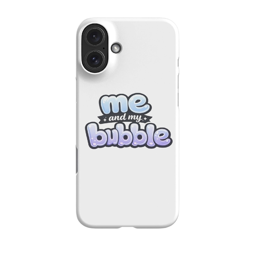 Me and my bubble telefoonhoes iPhone®