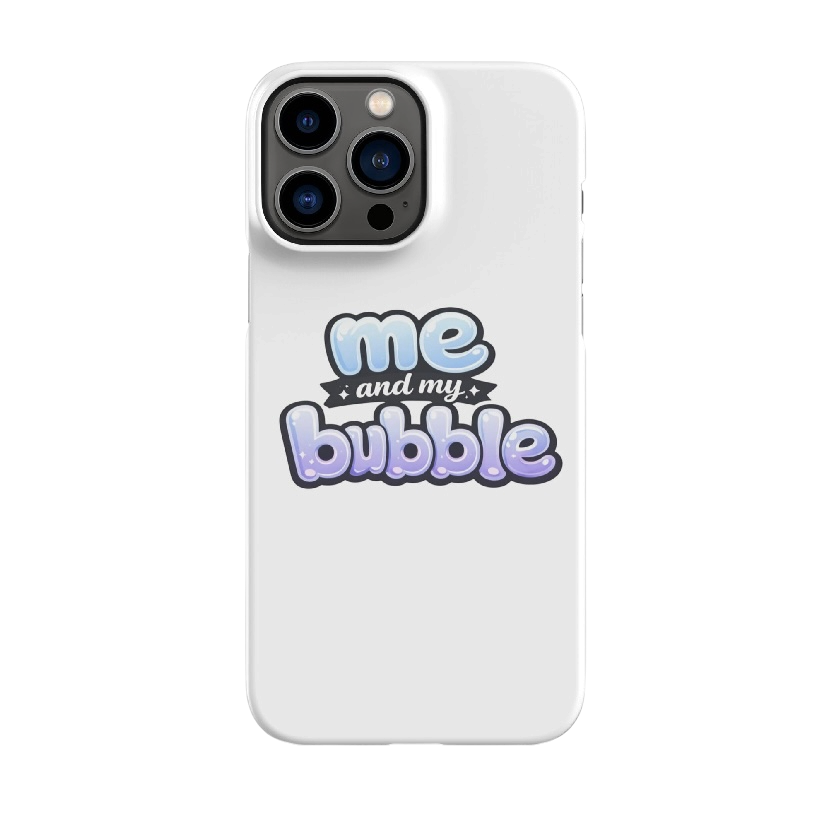 Me and my bubble telefoonhoes iPhone®