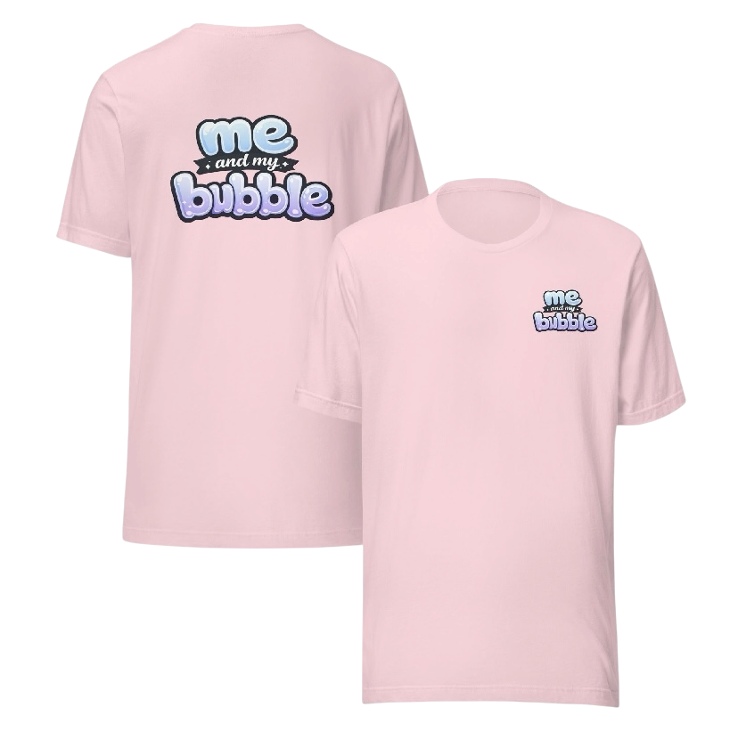 Me and my bubble T-shirt