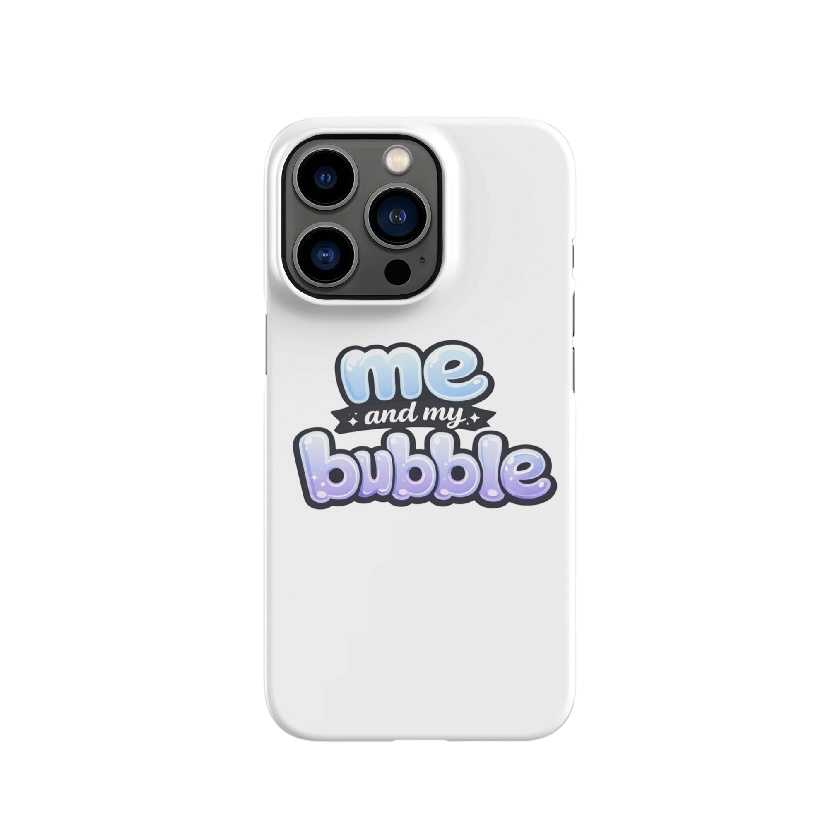Me and my bubble telefoonhoes iPhone®