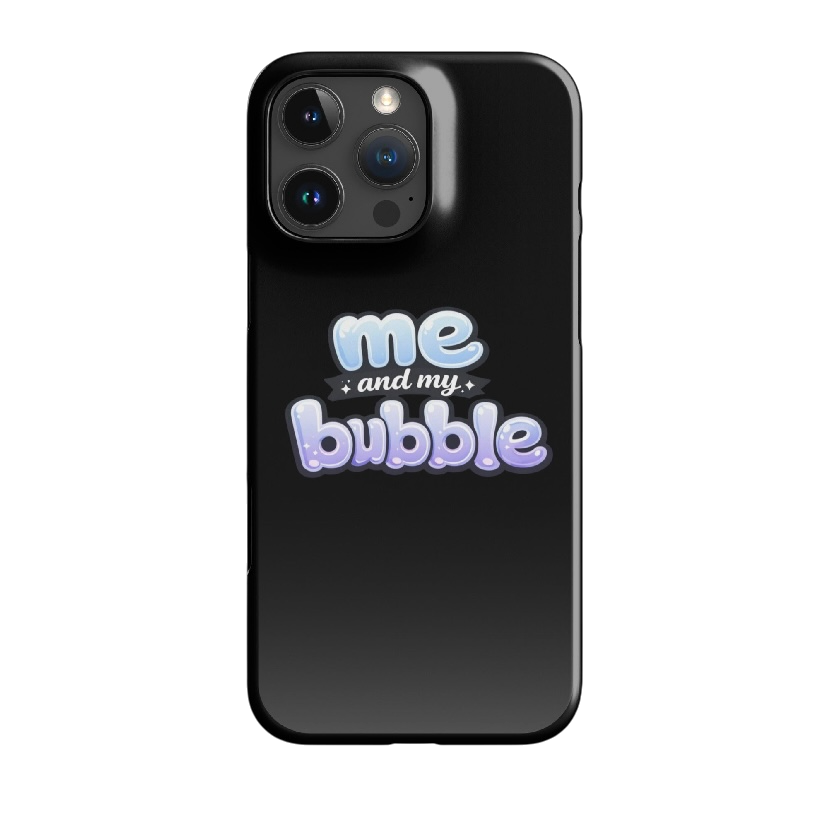 Me and my bubble telefoonhoes iPhone®