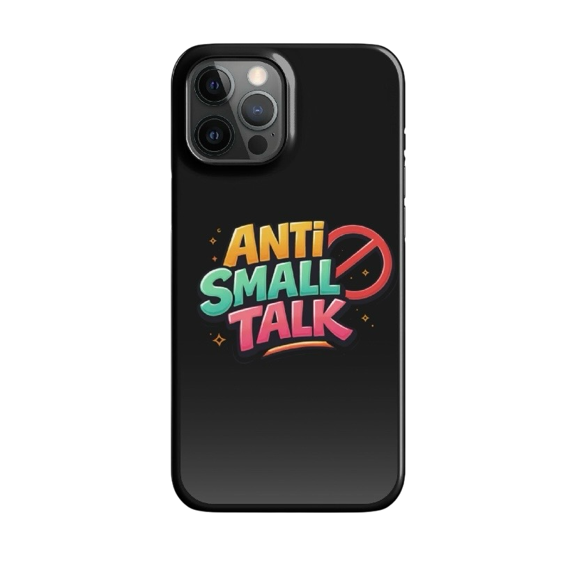 Anti small talk telefoonhoes iPhone®