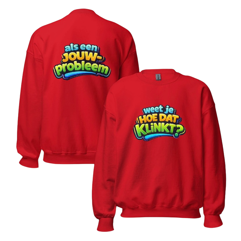 Weet je hoe dat klinkt sweater