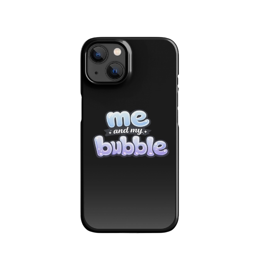 Me and my bubble telefoonhoes iPhone®