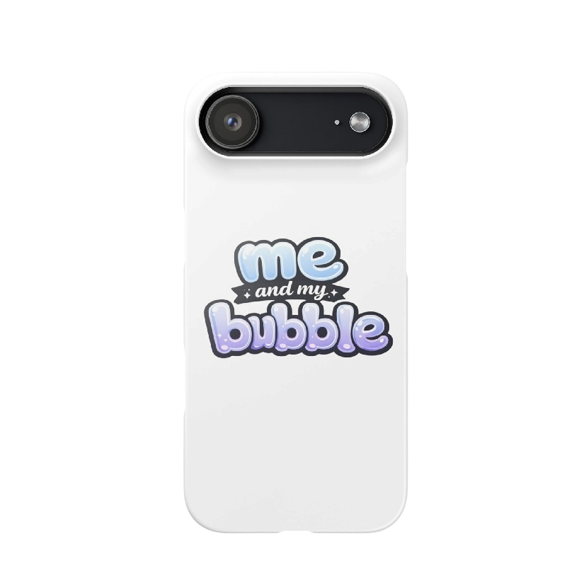 Me and my bubble telefoonhoes iPhone®