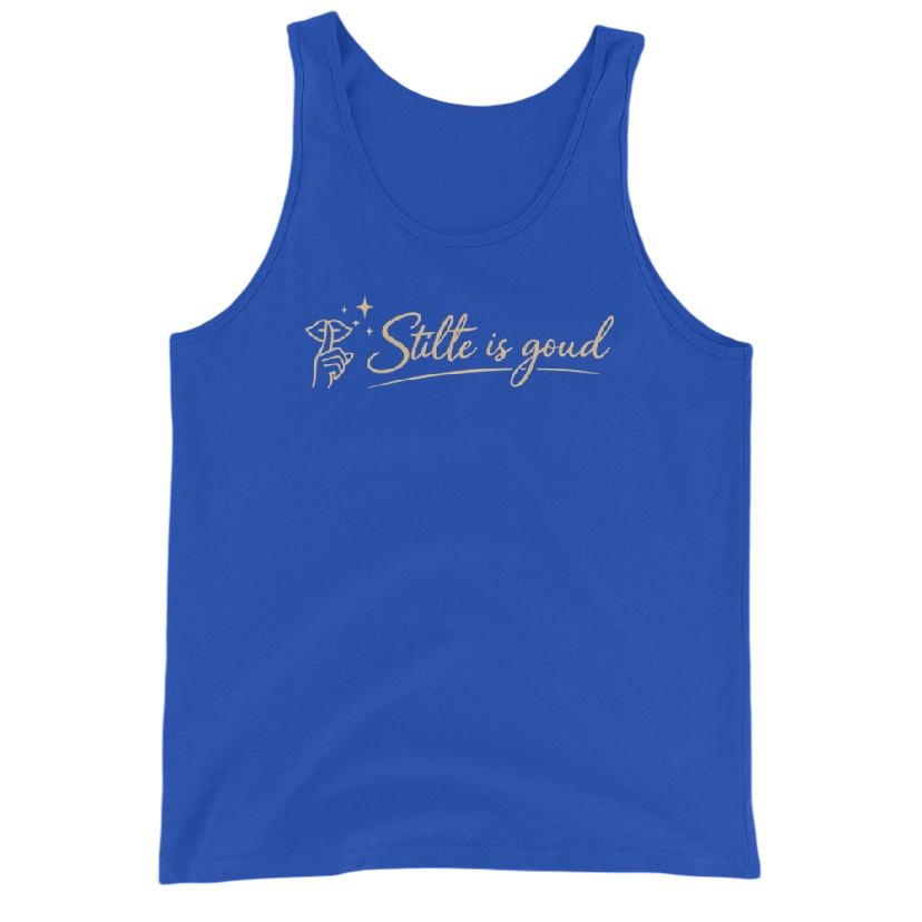 Stilte is goud tanktop