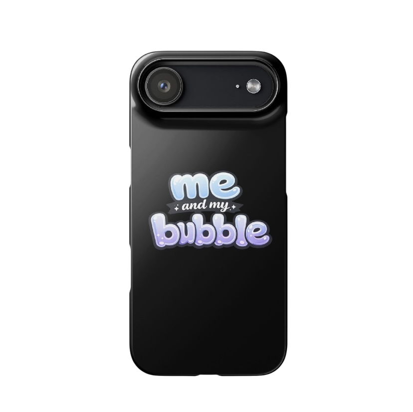Me and my bubble telefoonhoes iPhone®