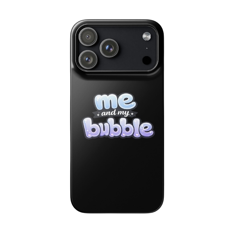 Me and my bubble telefoonhoes iPhone®
