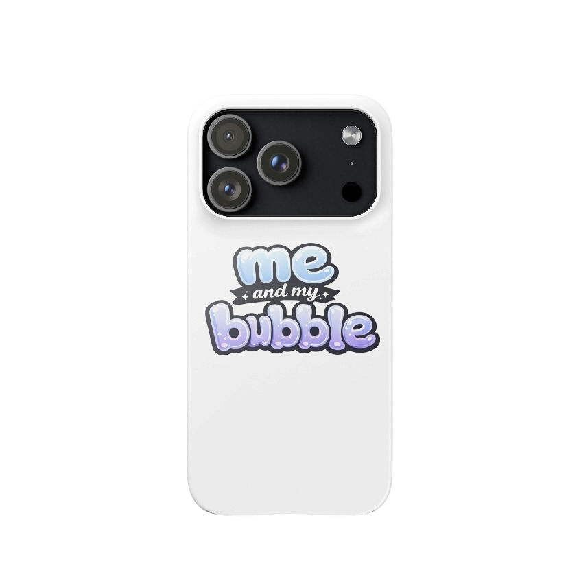 Me and my bubble telefoonhoes iPhone®