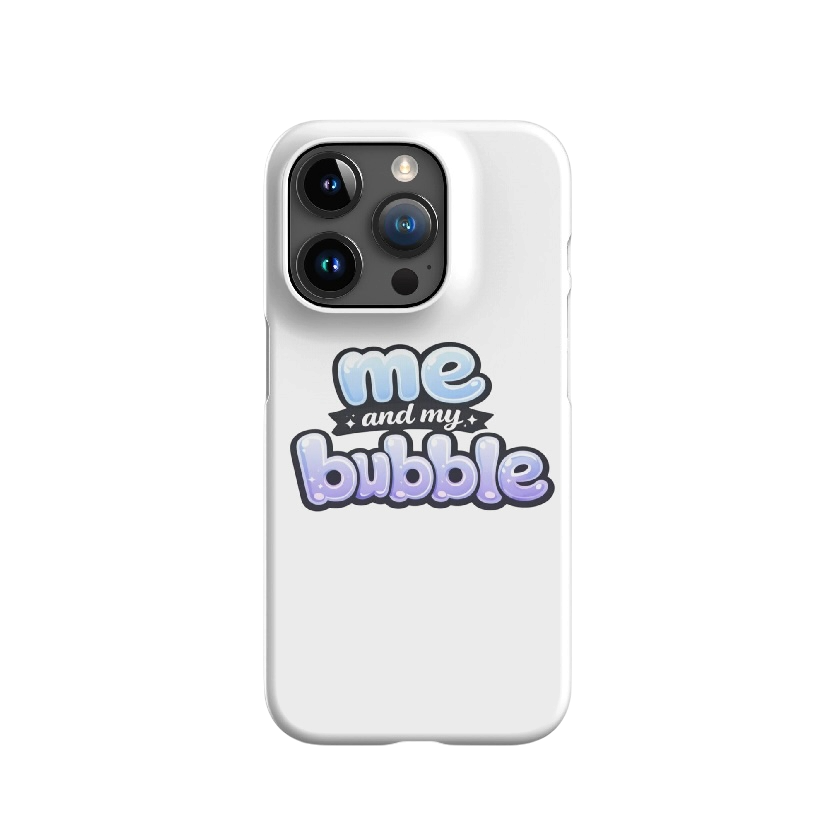 Me and my bubble telefoonhoes iPhone®