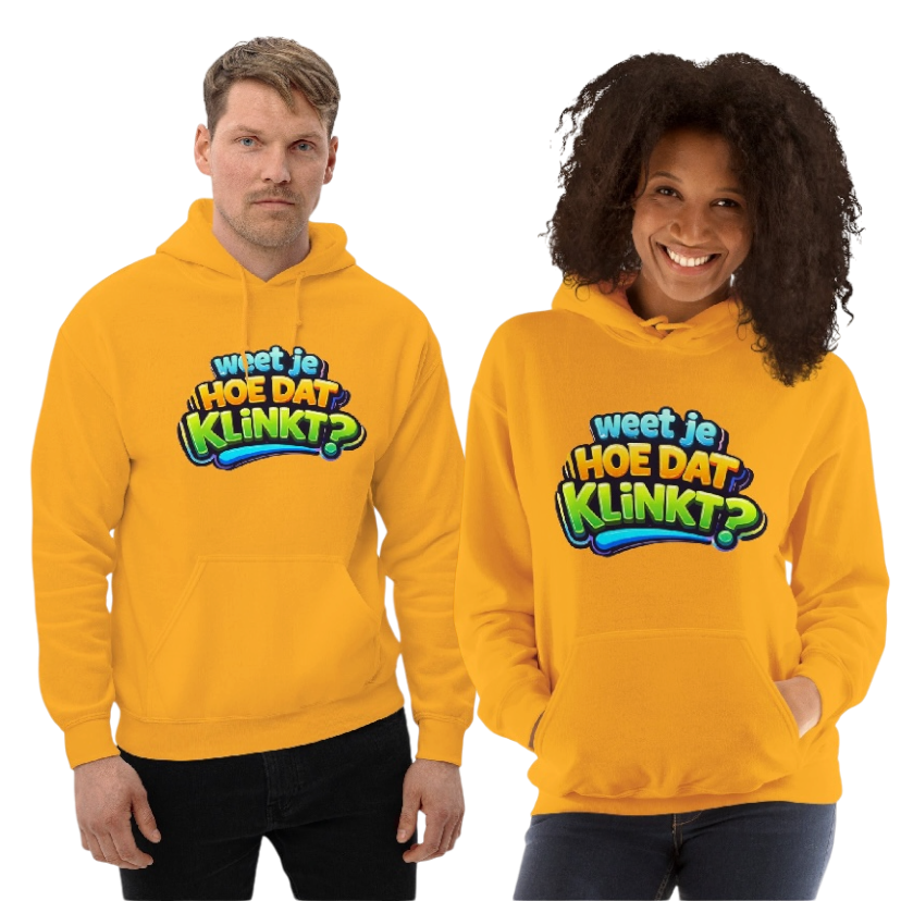 Weet je hoe dat klinkt hoodie