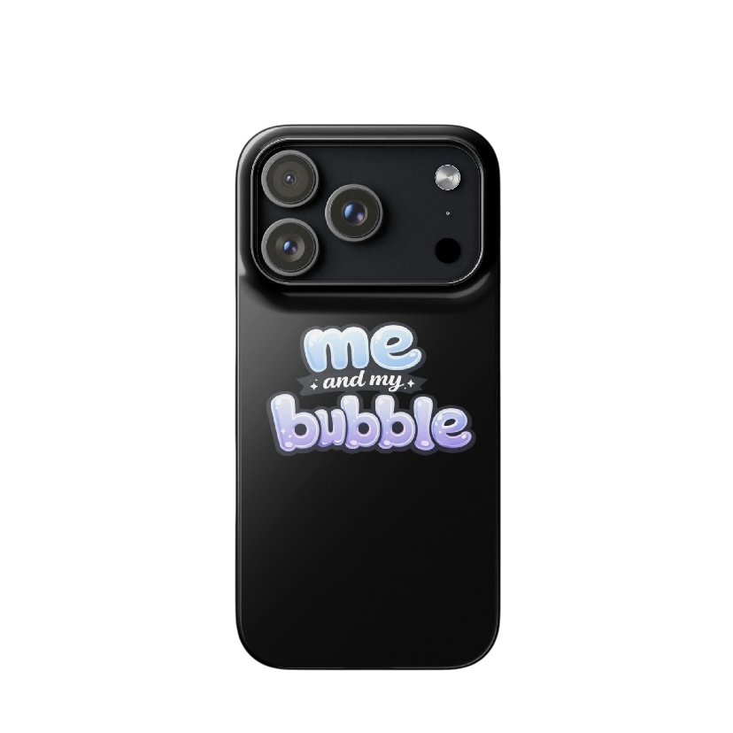 Me and my bubble telefoonhoes iPhone®