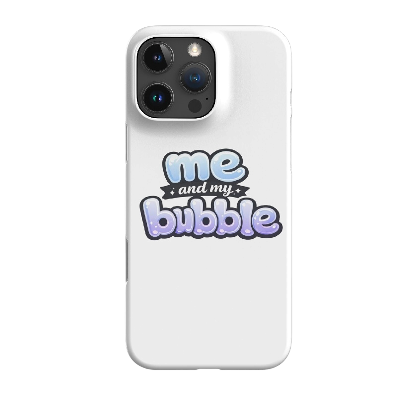 Me and my bubble telefoonhoes iPhone®