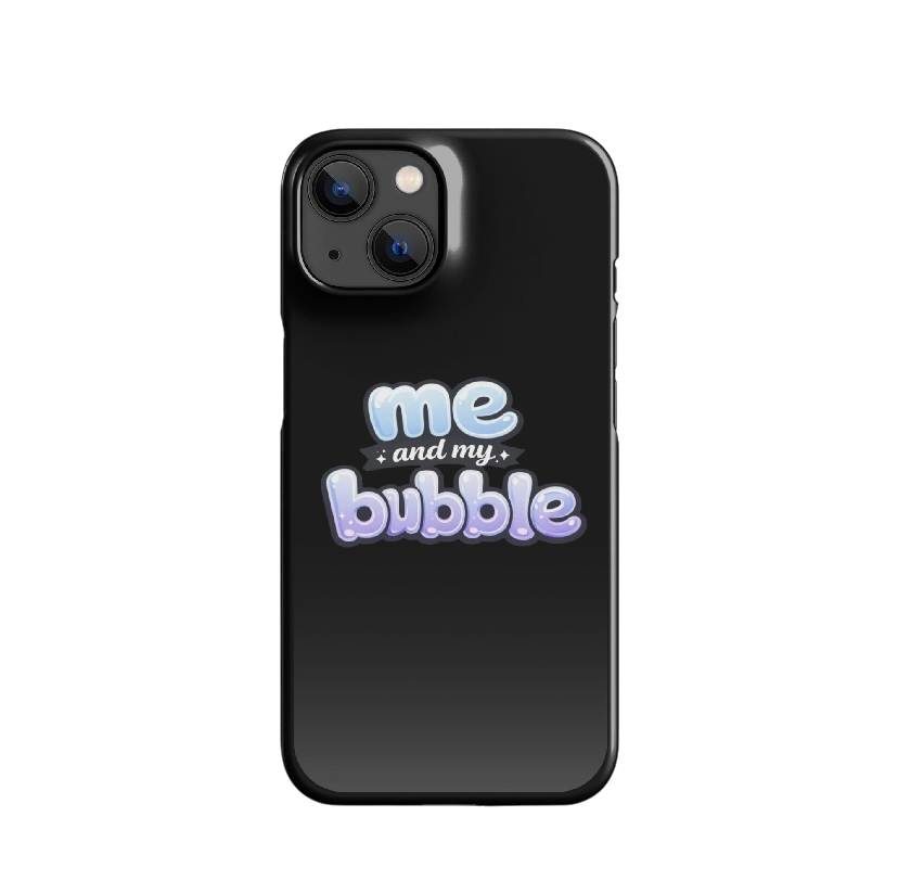Me and my bubble telefoonhoes iPhone®