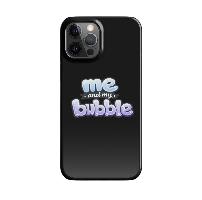 Me and my bubble telefoonhoes iPhone®