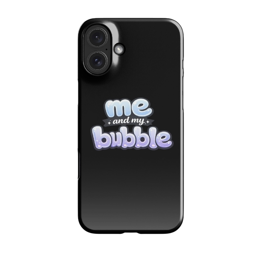 Me and my bubble telefoonhoes iPhone®
