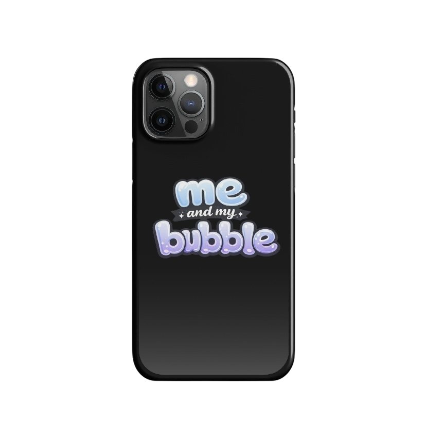 Me and my bubble telefoonhoes iPhone®