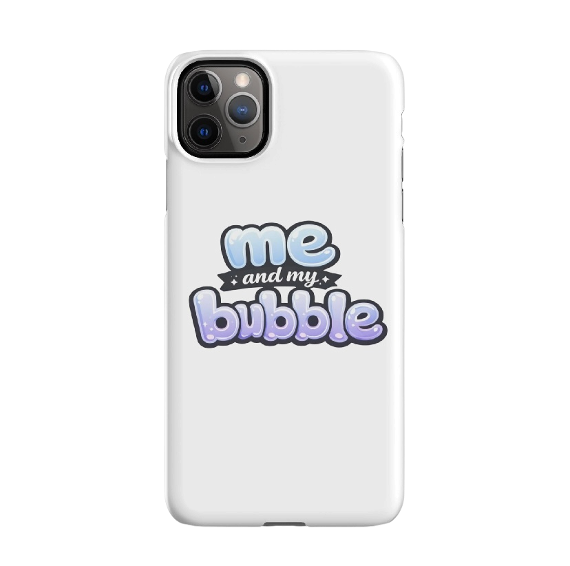 Me and my bubble telefoonhoes iPhone®