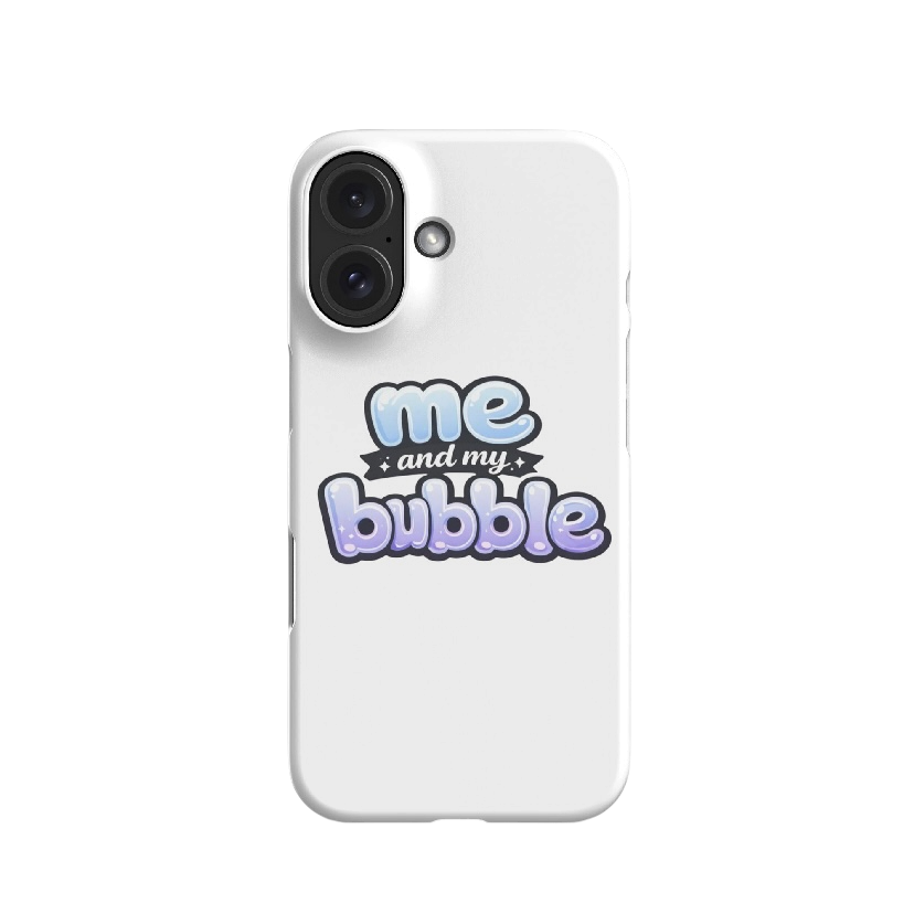 Me and my bubble telefoonhoes iPhone®