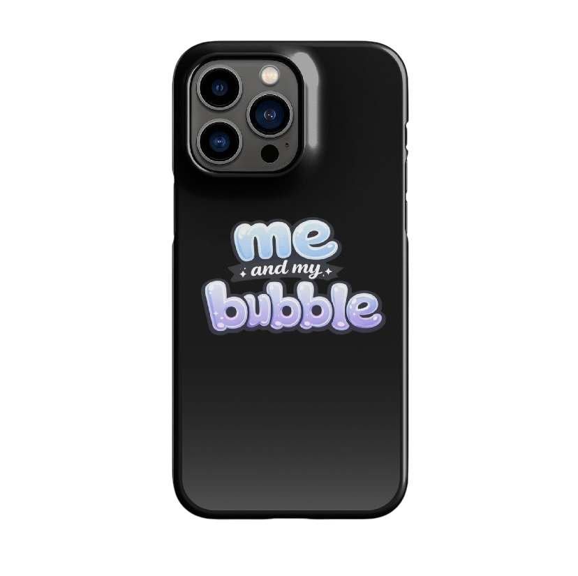 Me and my bubble telefoonhoes iPhone®