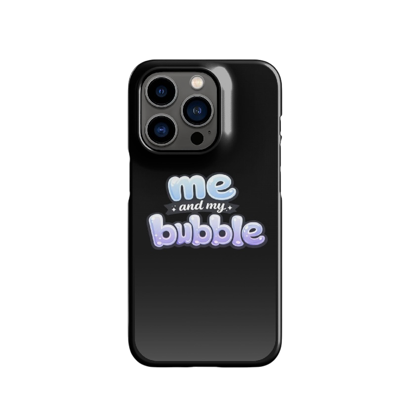 Me and my bubble telefoonhoes iPhone®