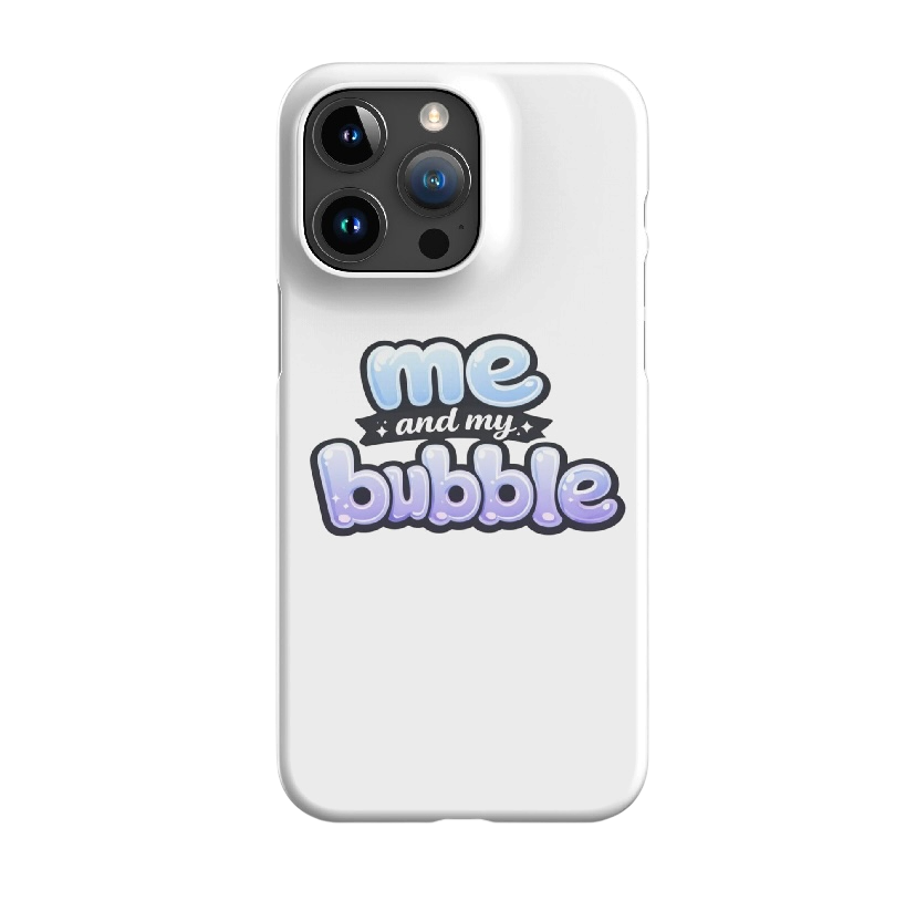 Me and my bubble telefoonhoes iPhone®