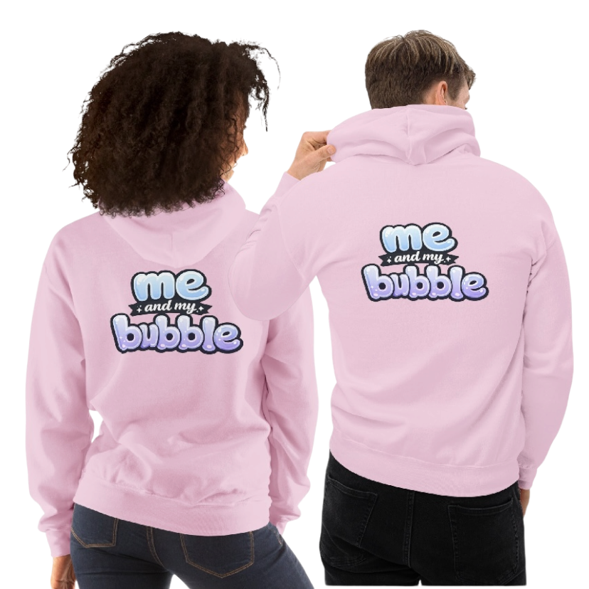 Me and my bubble hoodie