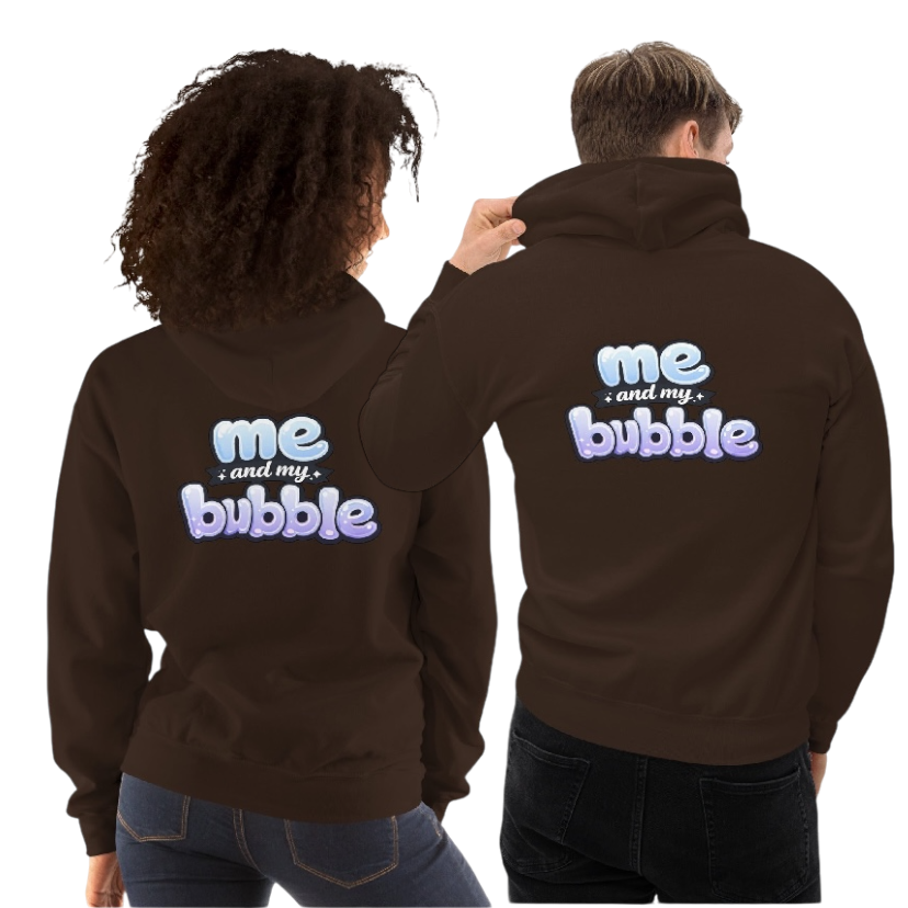 Me and my bubble hoodie