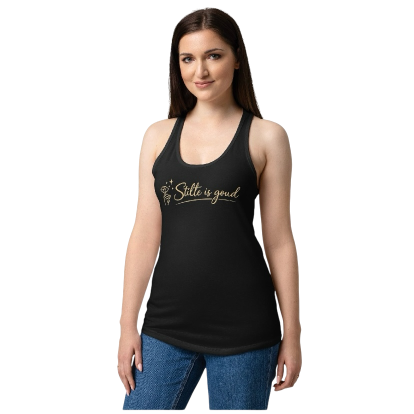 Stilte is goud tanktop