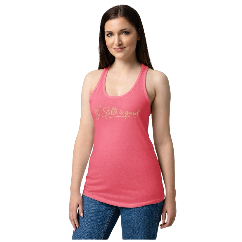 Stilte is goud tanktop